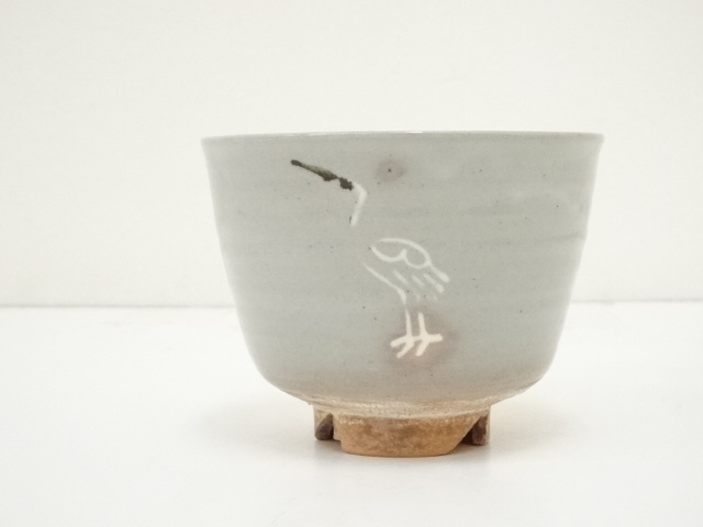 道具 ] - 道具 河合瑞豊造 立鶴茶碗（共箱） | ネットショップ圭